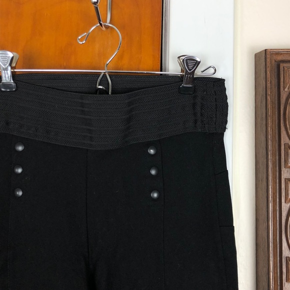 ZARA High Rise Black Leggings Size Medium - Picture 3 of 11